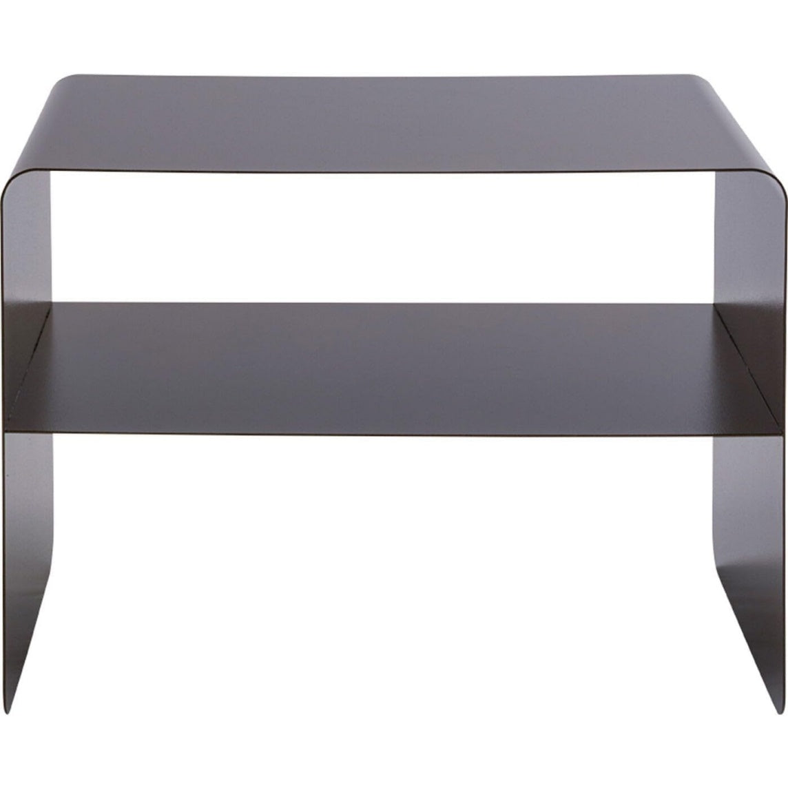Moderner Couchtisch aus Stahl in Bronze, 58 ¡Á 37 ¡Á 44