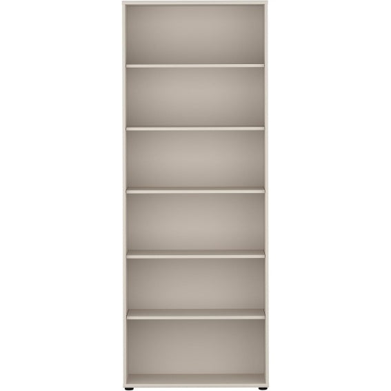 Regal in Sandfarbe mit 5 Einlegeboden, 73,7 ¡Á 197,5 ¡Á 34,8