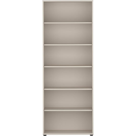 Regal in Sandfarbe mit 5 Einlegeboden, 73,7 ¡Á 197,5 ¡Á 34,8